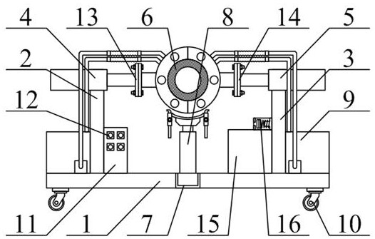 Detachable environment-friendly equipment pipeline heating device