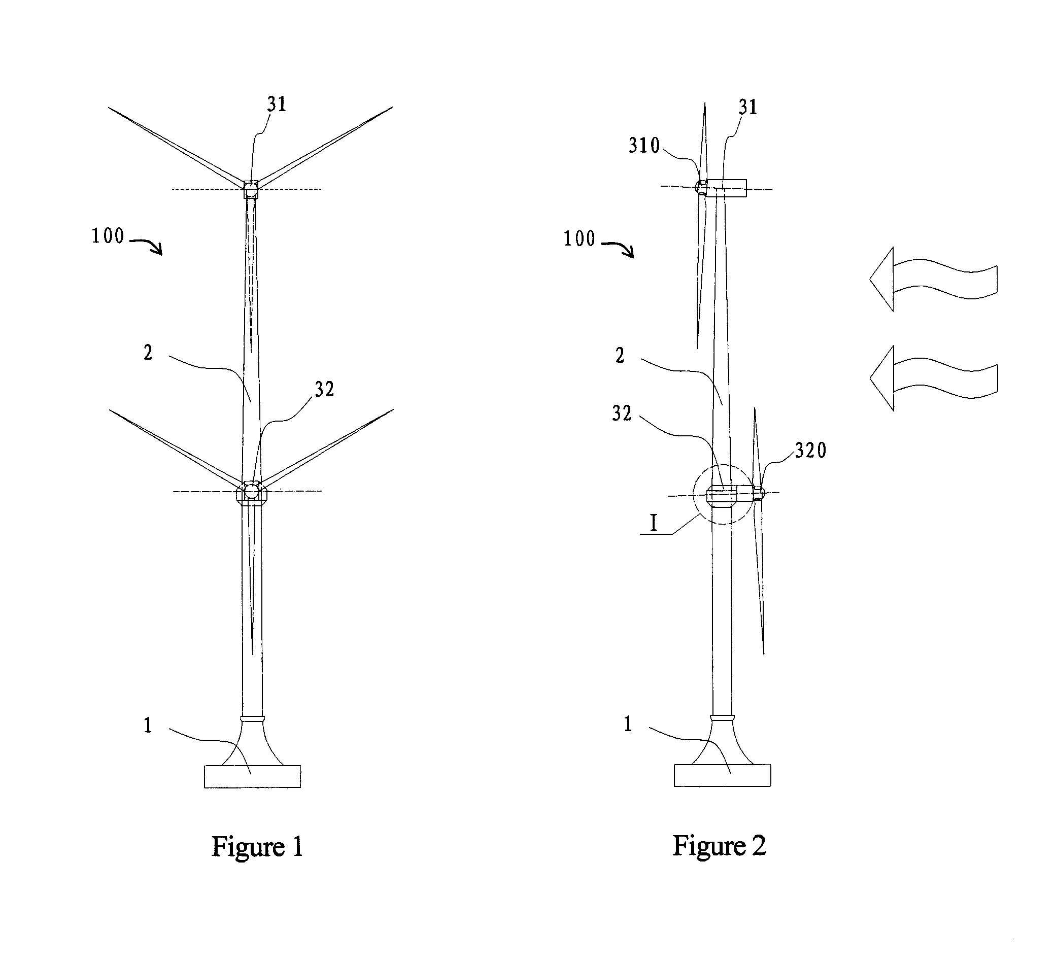 Wind generating device