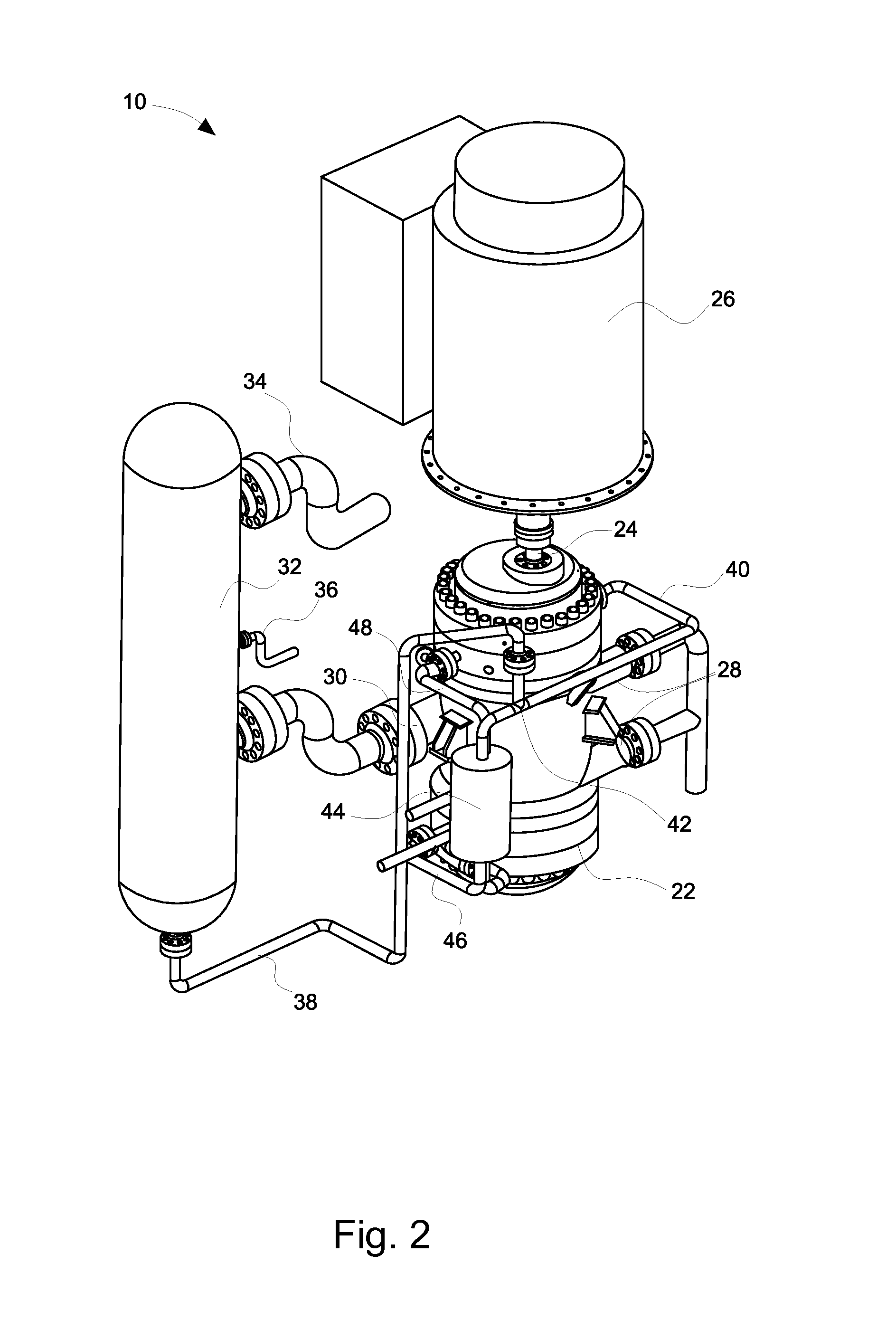 System and method for multiphase pump lubrication