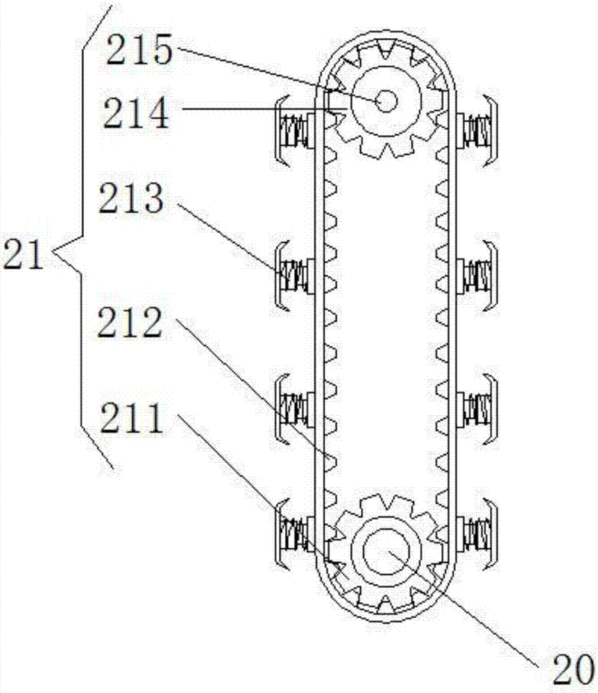 Bamboo wood processing polishing device