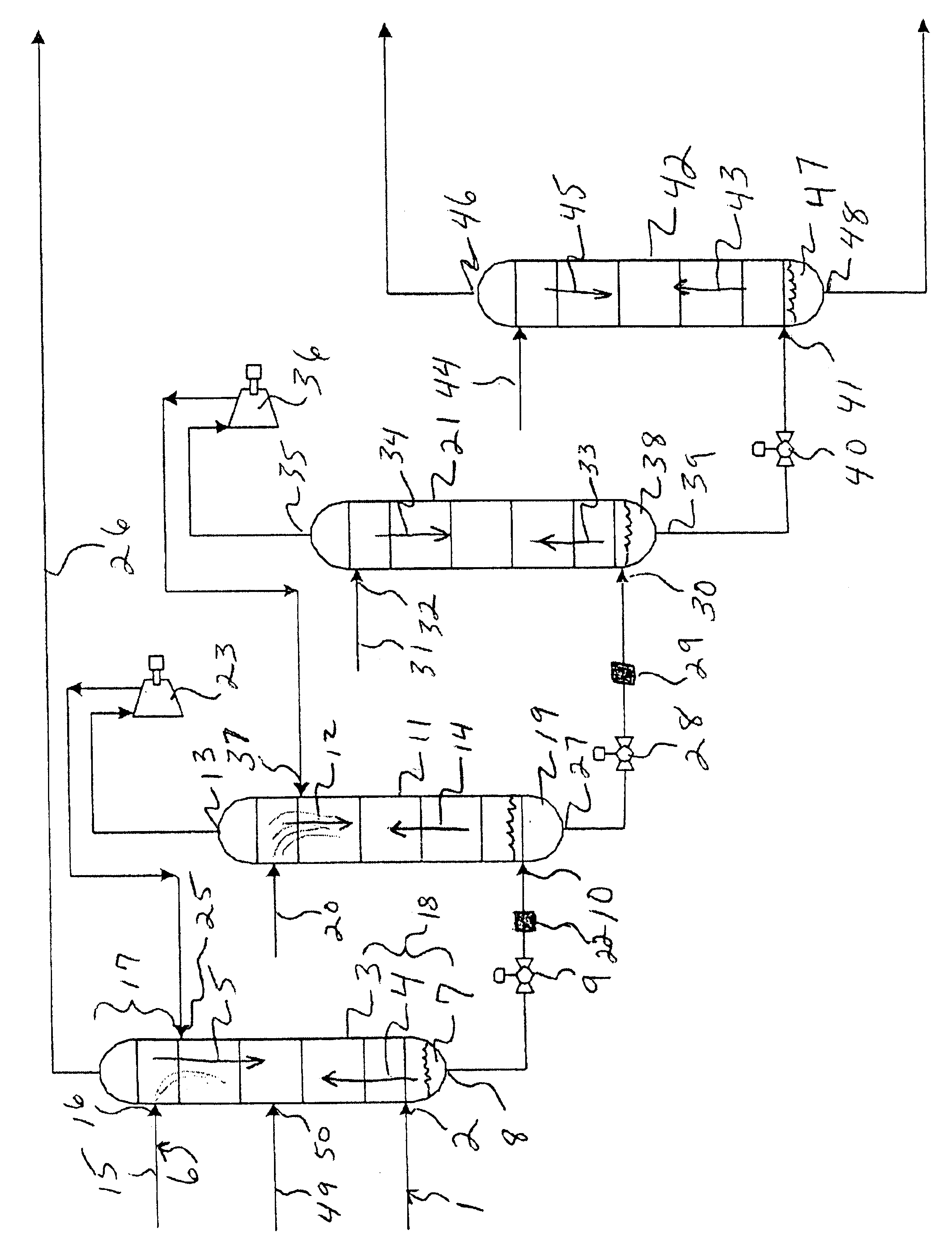 Removal of H2S and CO2 from a hydrocarbon fluid stream