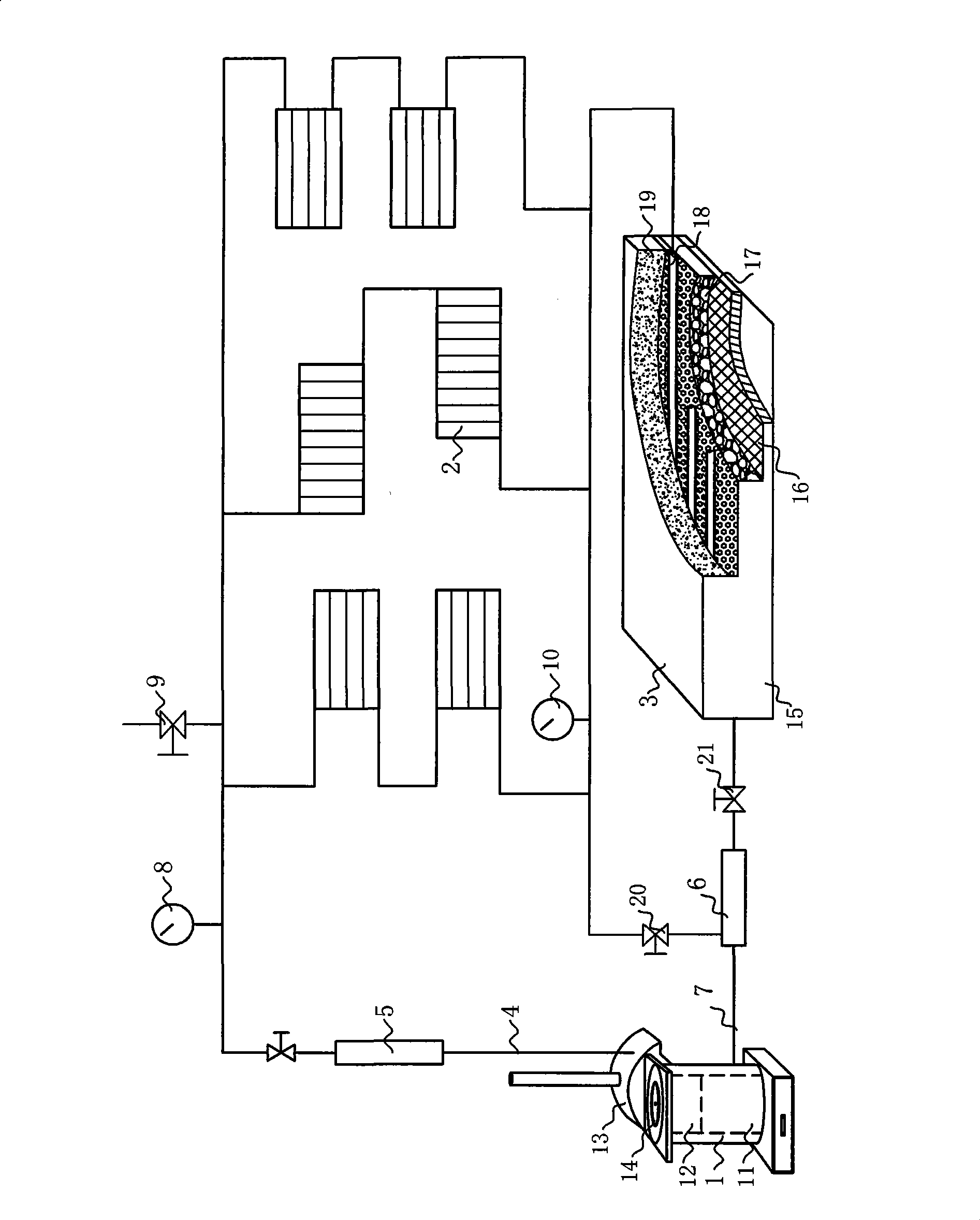 Multipurpose heating apparatus for vacuum phase transition for biomass fuel