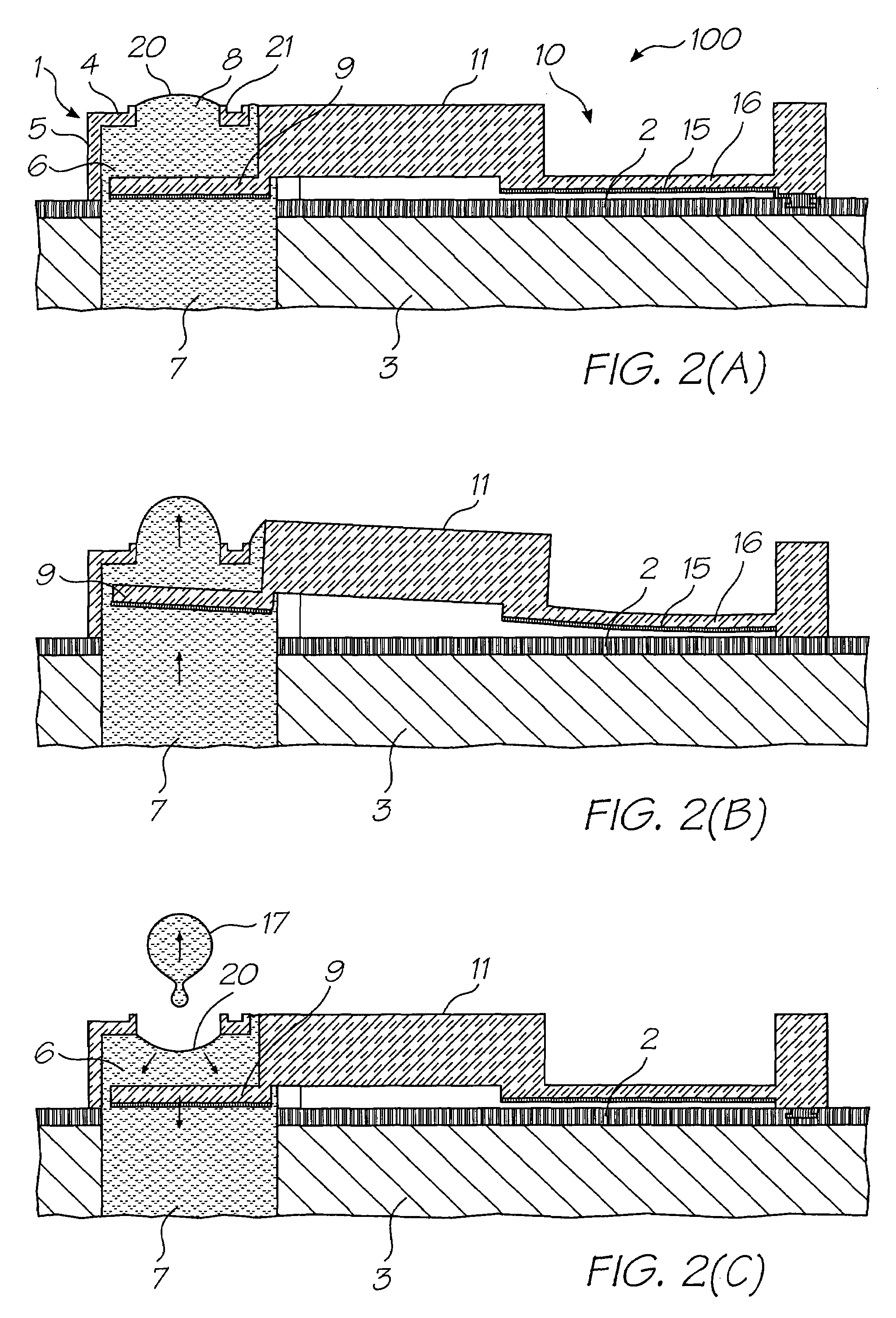 Thermal bend actuator comprising aluminium alloy