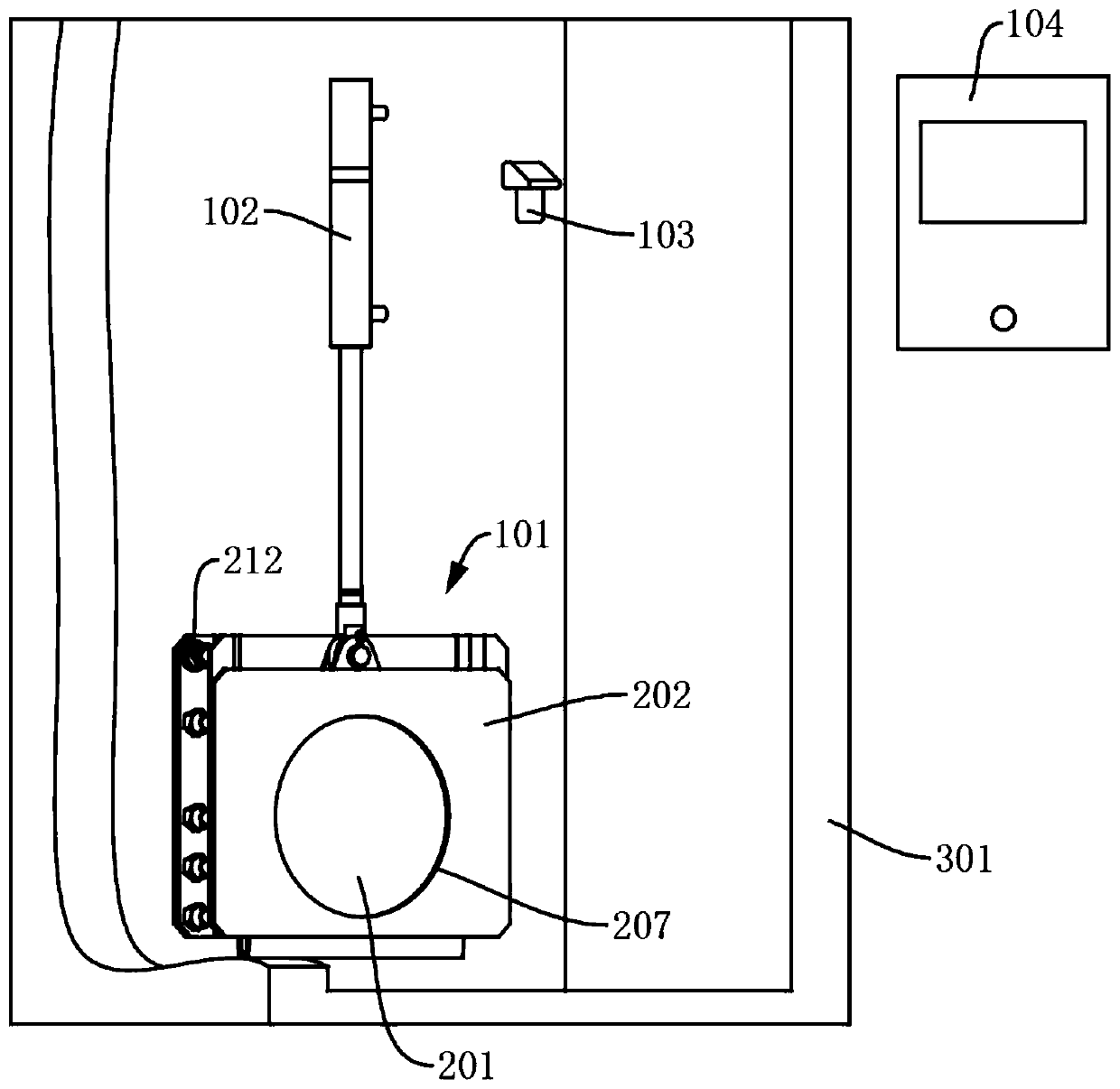 Constant-flow-rate water drainage control method and control system