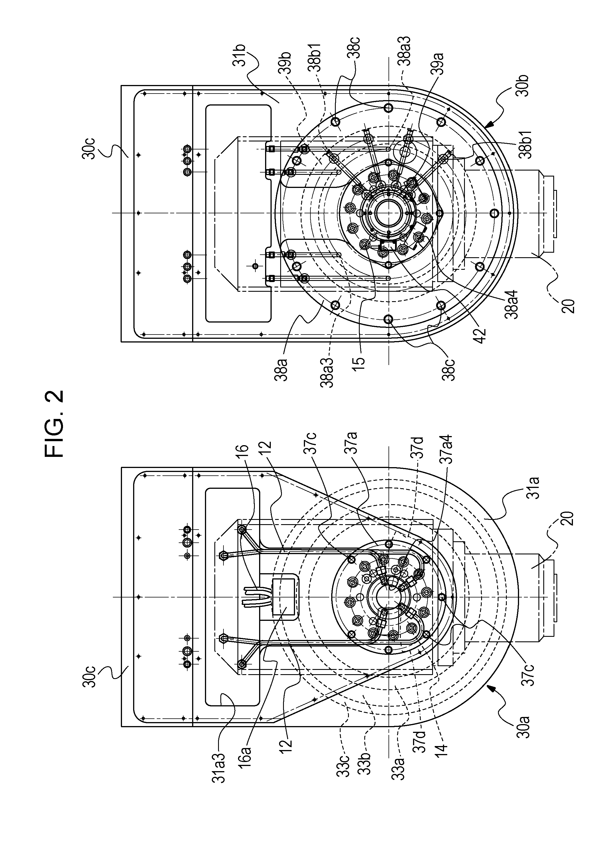 Machining head for machine tool