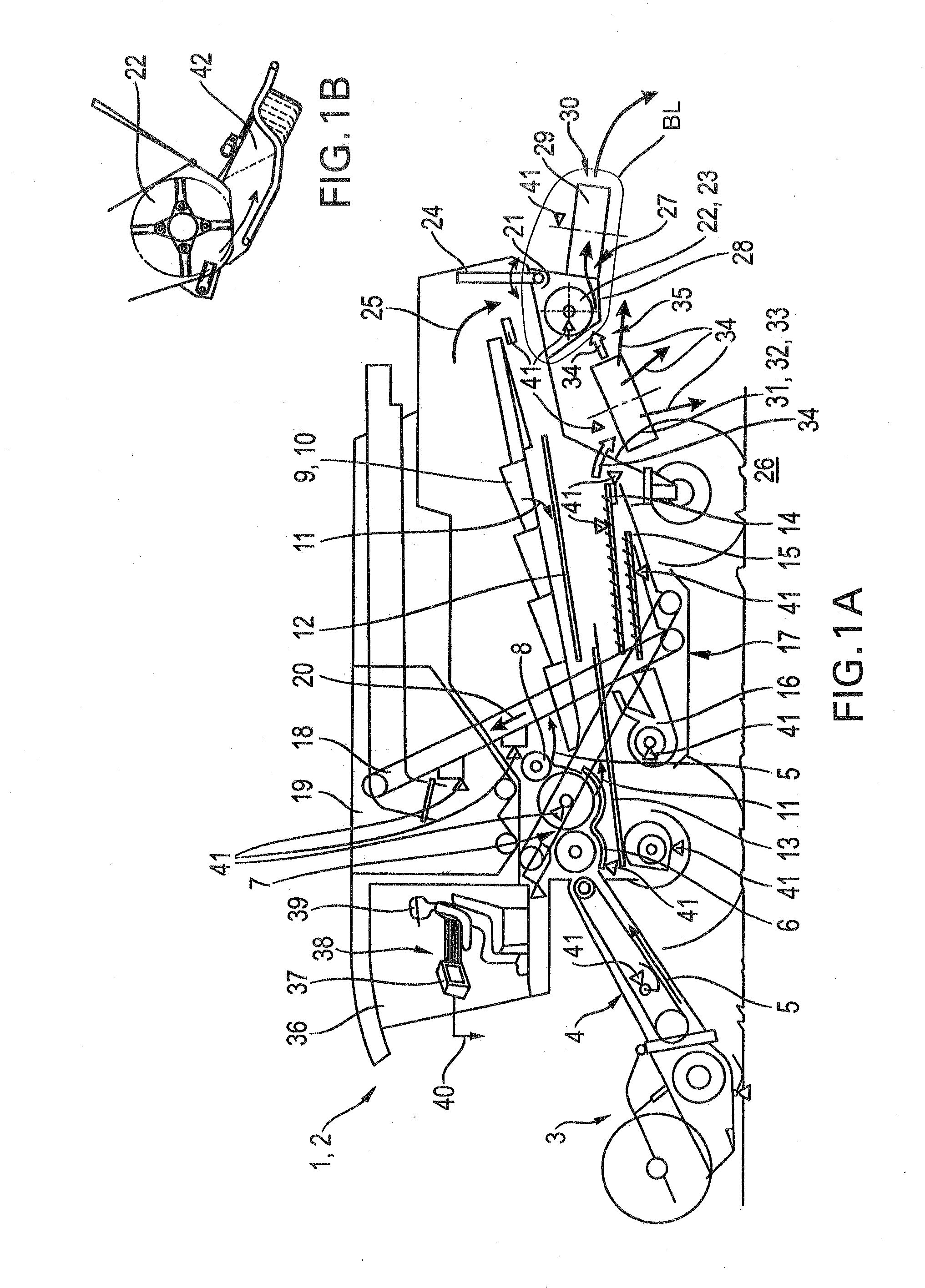 Combine harvester having a driver assistance system