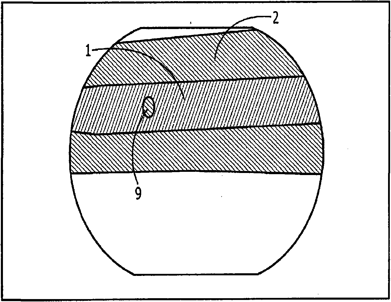 Aiming arm for locking of bone nails