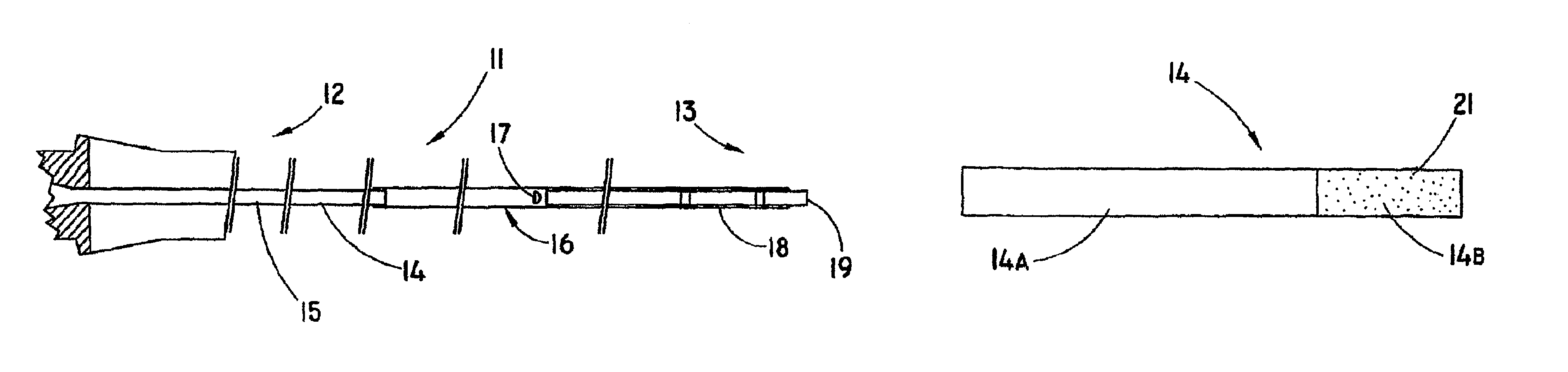 Rapid exchange balloon catheter and method for making same