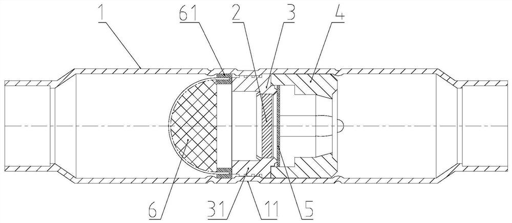 Valve seat, diaphragm one-way valve and production process thereof