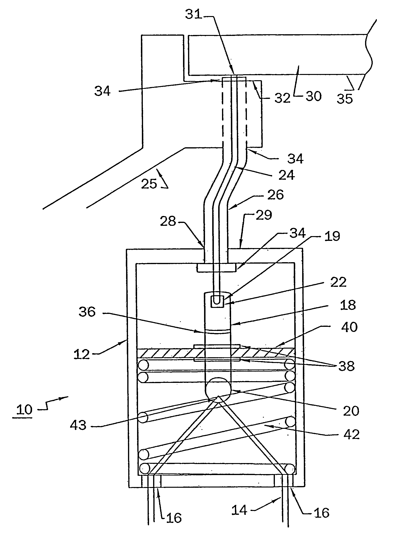 Fiber optic cable sensor for movable objects