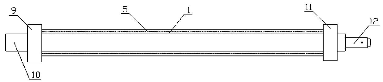 A copper-steel composite pipe and its preparation method