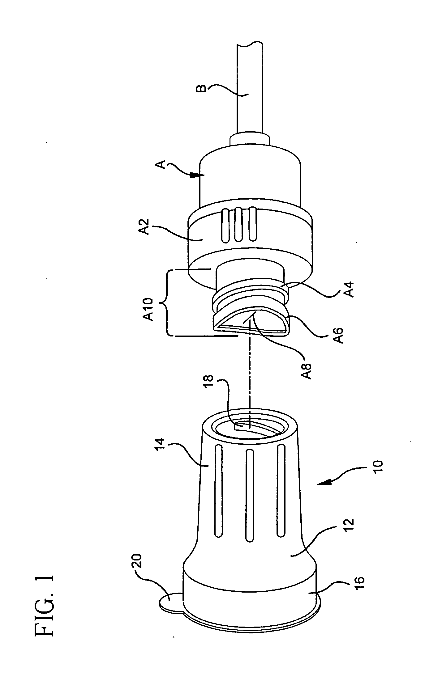 Patient fluid line access valve antimicrobial cap/cleaner