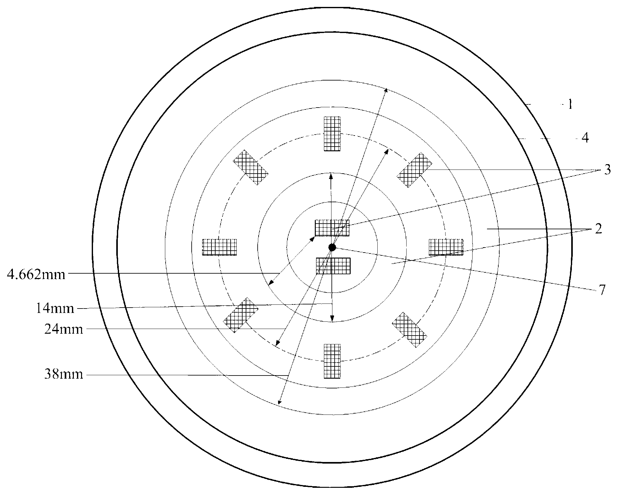 All-light-distribution optical system used for light-emitting diode (LED) ball bulb lamp