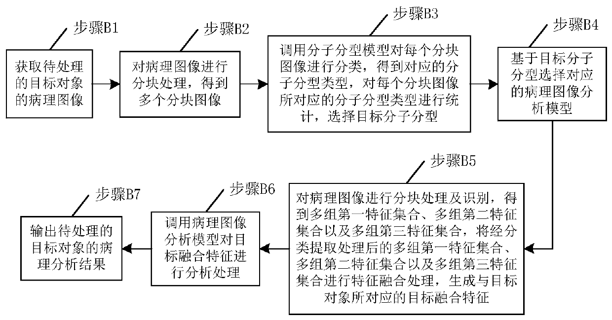 Pathological image processing method and model training method and device based on deep learning