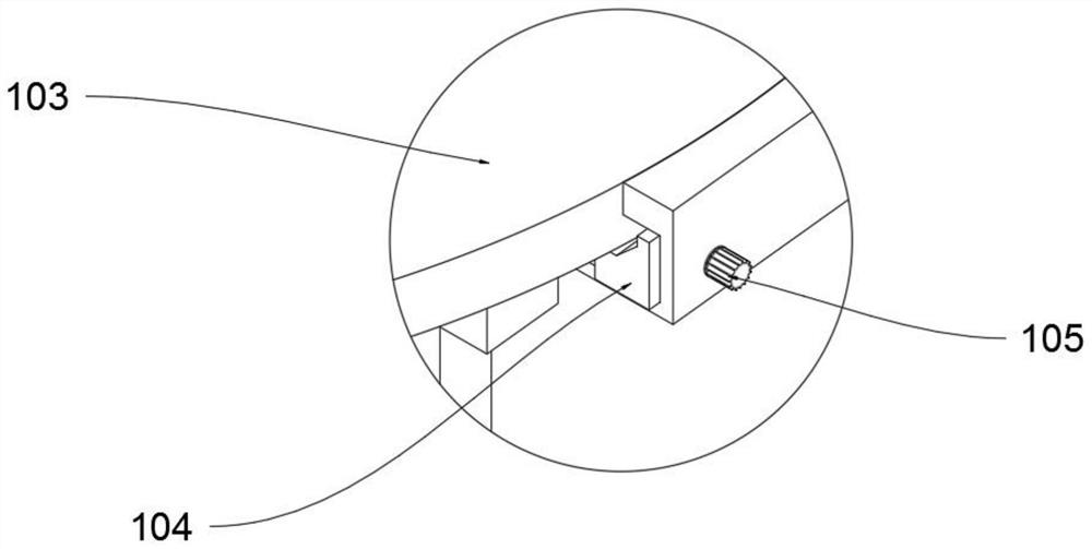 A rotary cutting table for clothing design