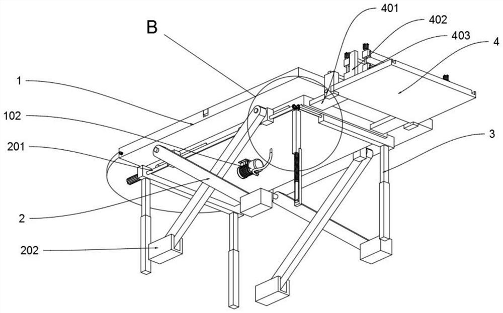 A rotary cutting table for clothing design