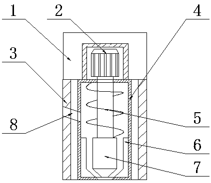 Vertical injection molding machine for production of electronic accessories