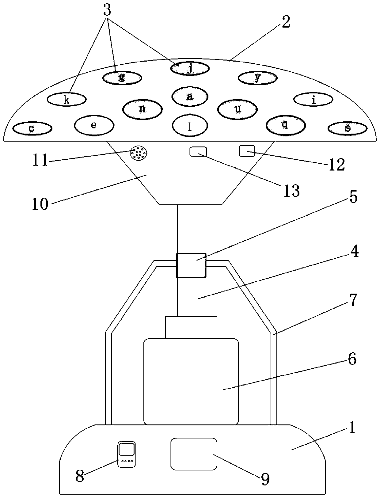 Shorthand device for English learning