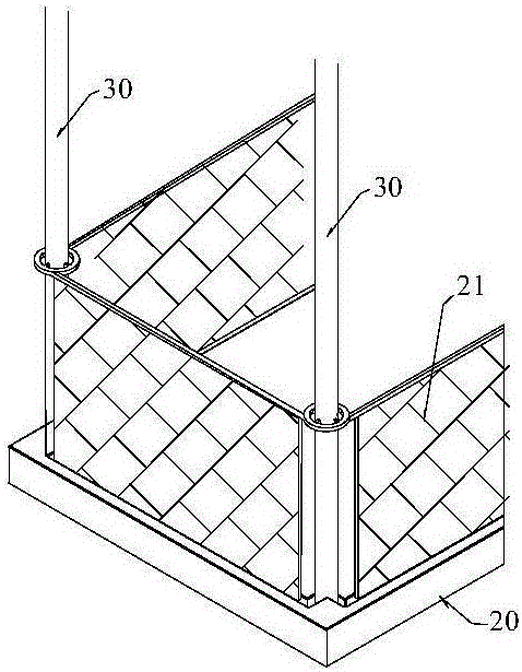 Passenger emergency evacuation device for suspension type monorail transportation vehicle