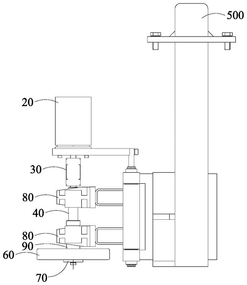 Detecting device capable of adjusting transmission gap and transmission gap adjusting mechanism