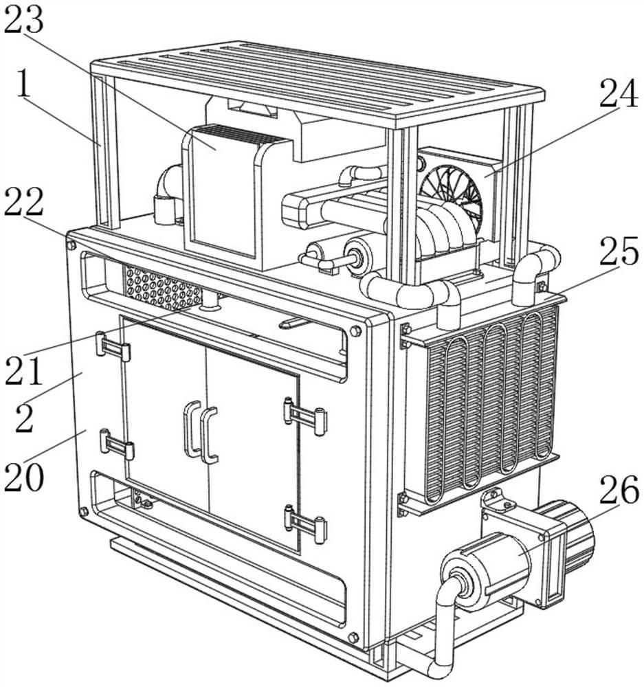 Radiation low-pressure environment simulation cabin