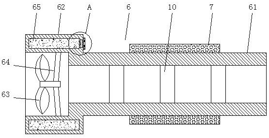 An antifreeze faucet based on the heat diffusion technology of the die heat source