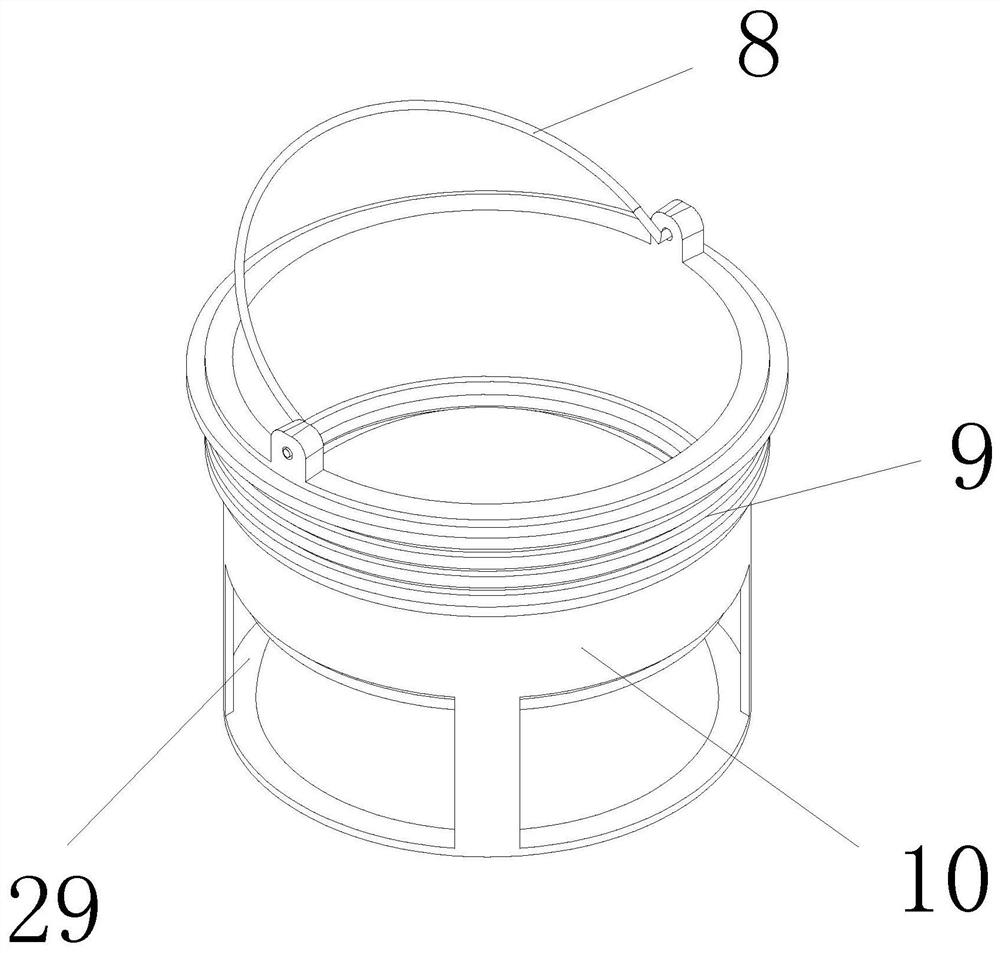 A deodorant and waterproof double protection floor drain assembly