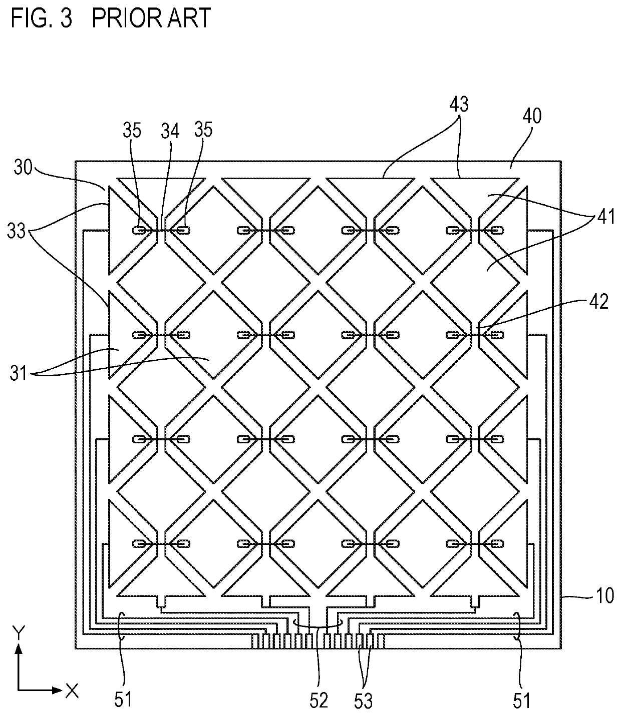 Touch panel including a layered structure with first and second mesh terminal layers directly overlaid on each other and touch panel production method