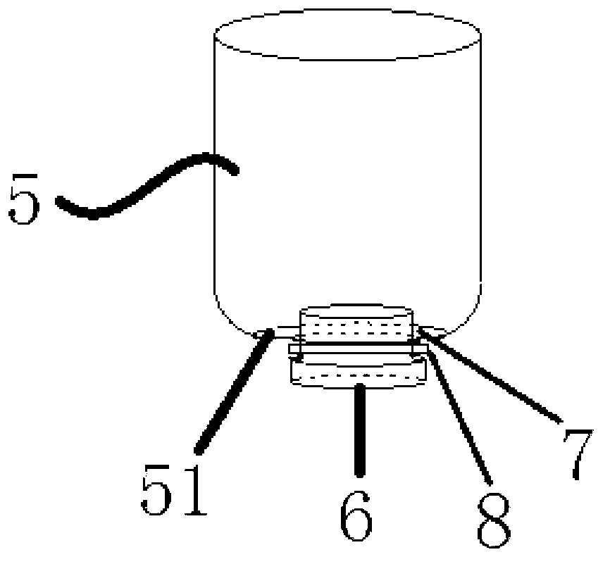 Filter with blood return preventing time controllable on medical infusion set and medical infusion set