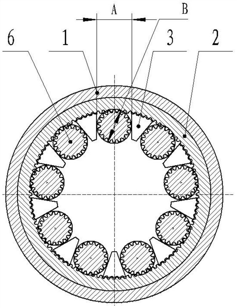 Planetary roller lead-screw pair