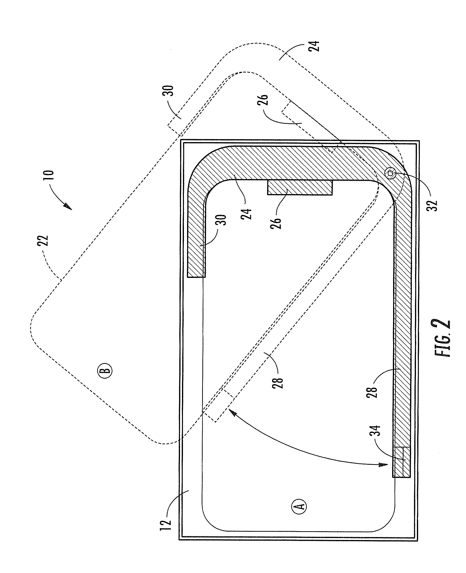 Portable electronic device holster with guided docking station