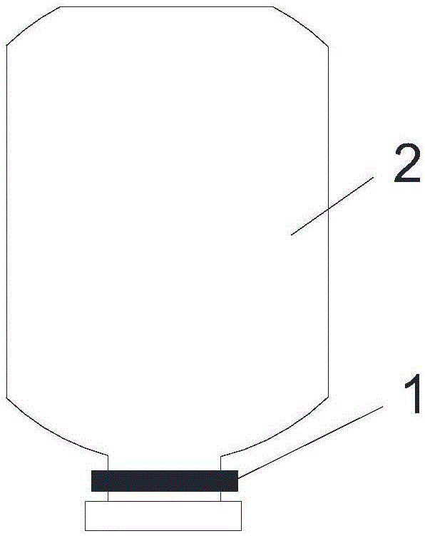 Infusion bottle type infusion reminding device and method