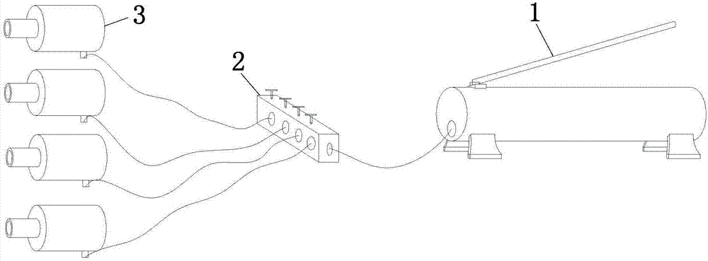 A device and method for disassembling and disassembling pivot sleeves of inlet valves in energy storage power stations