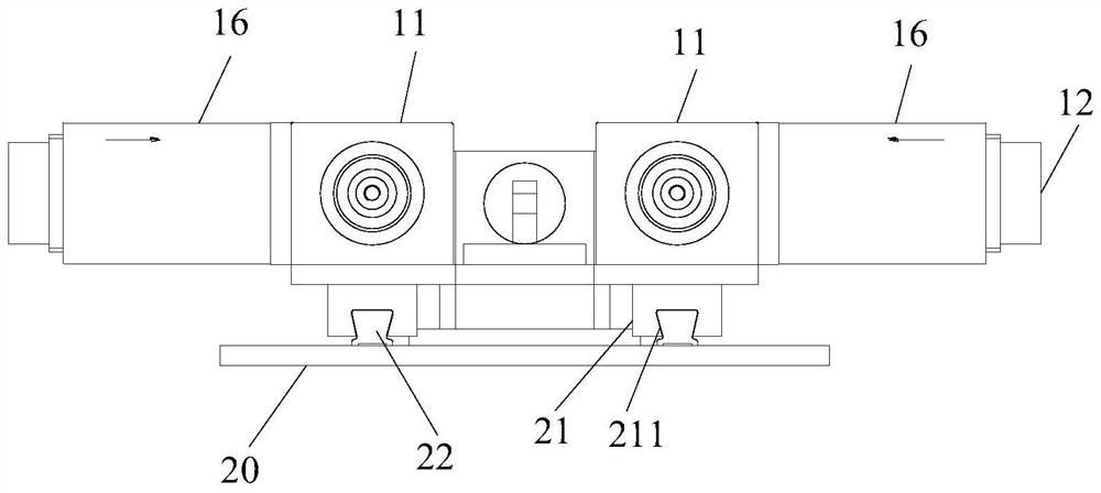 Sponge blowing device and system for cleaning inner wall of pipe