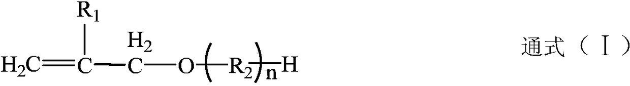 A method for synthesizing polycarboxylate water reducer by raft method