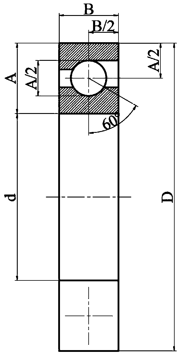 Method for establishing bearing part library based on CAD secondary development