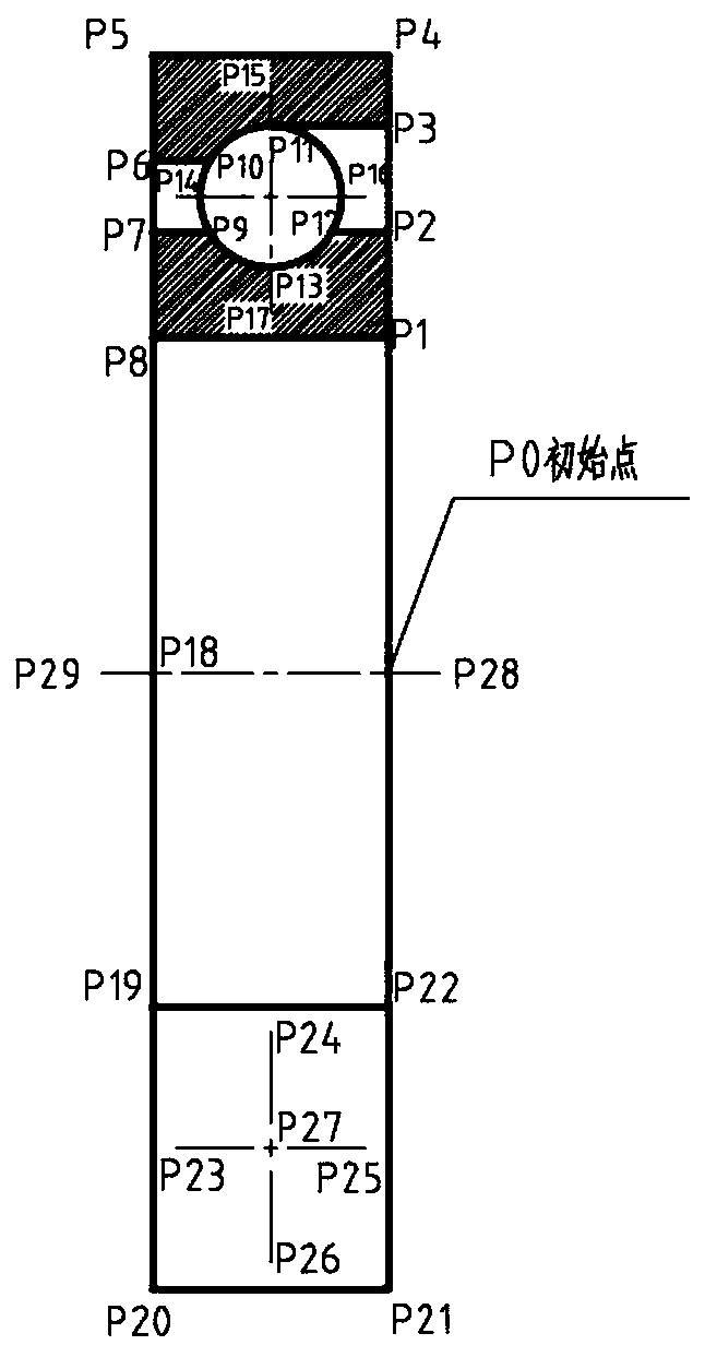 Method for establishing bearing part library based on CAD secondary development