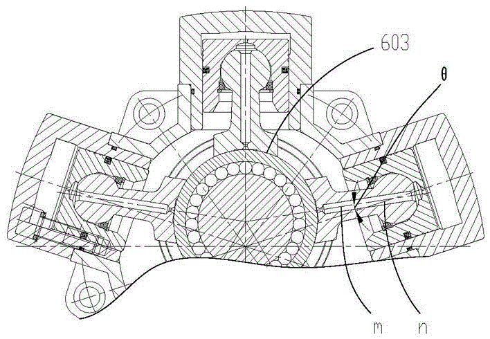 Intermediate-speed large-torque radial plunger hydraulic motor