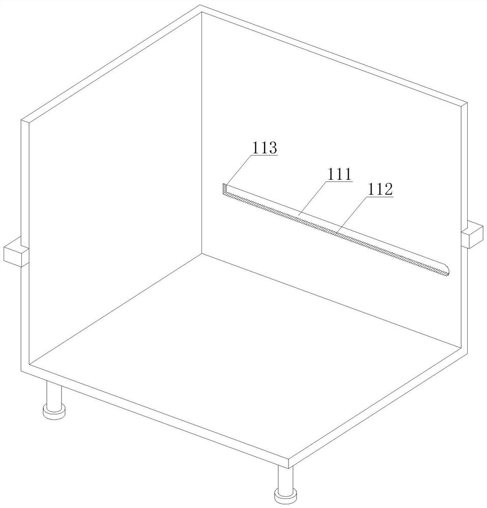 Gas circulation type cement kiln waste heat drying device