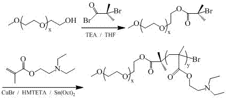 A kind of ph responsive polymer mixed micelle and its application