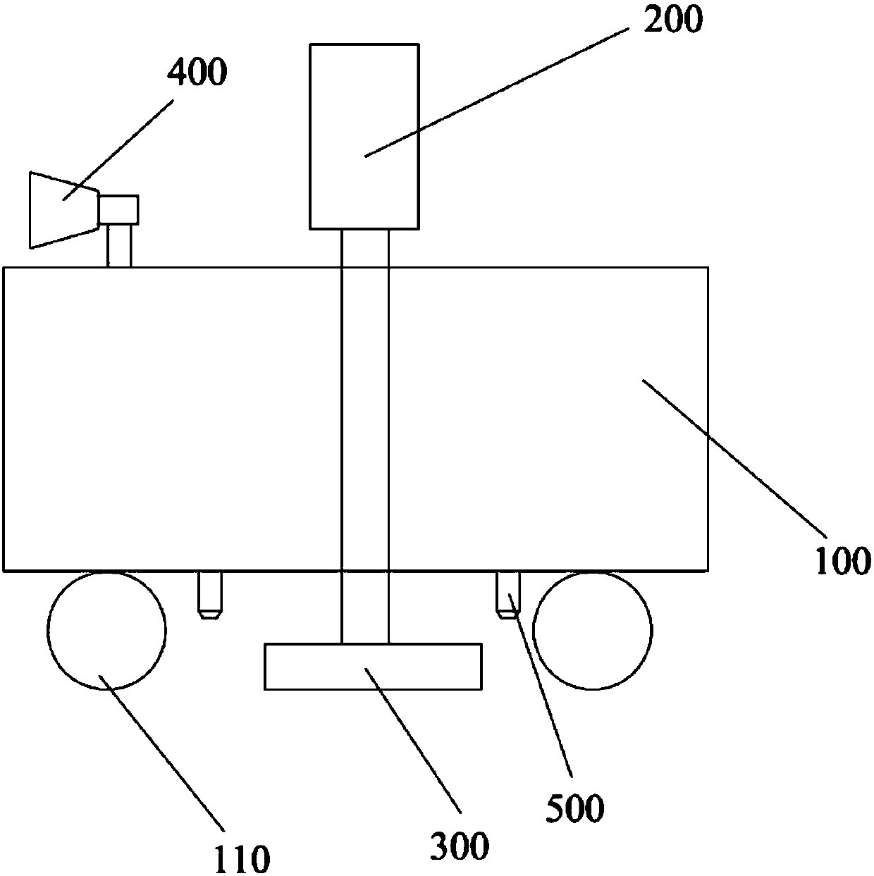 Sweeping device for municipal engineering and motor sweeper for street cleaning