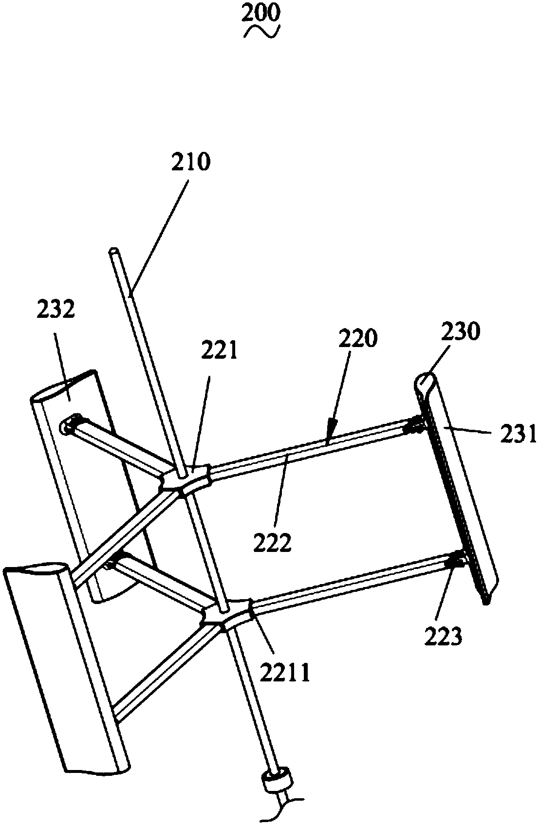 Sweeping device for municipal engineering and motor sweeper for street cleaning