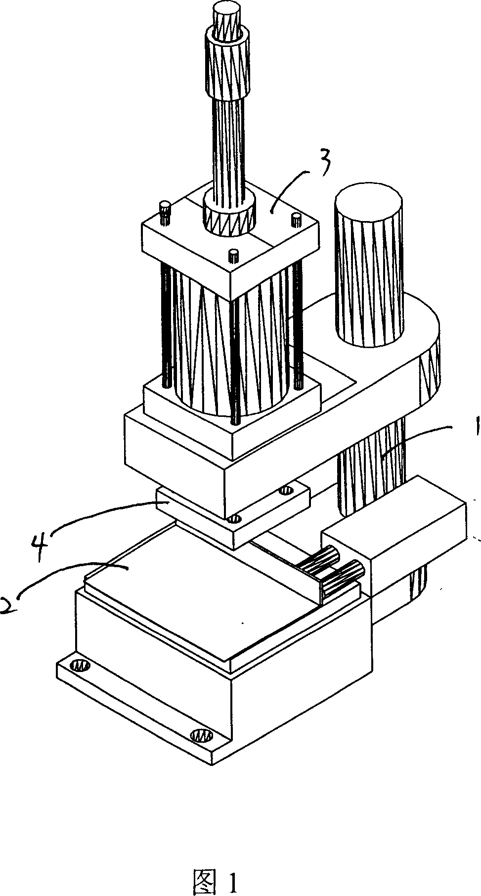 Flattening device for battery roll