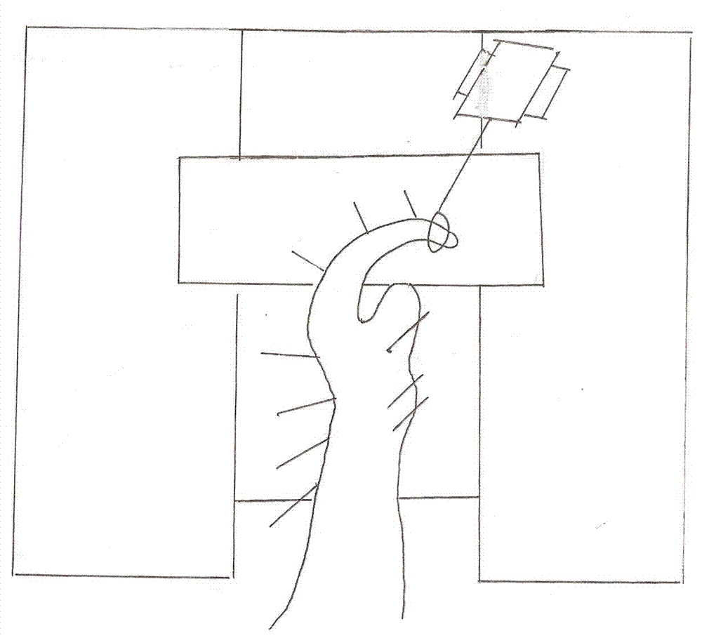 Device for measuring finger flexion and extension muscle force accurately