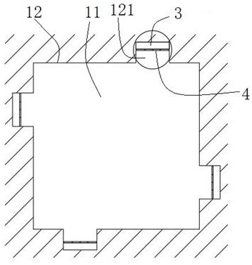 Elevator pit with good ventilation performance