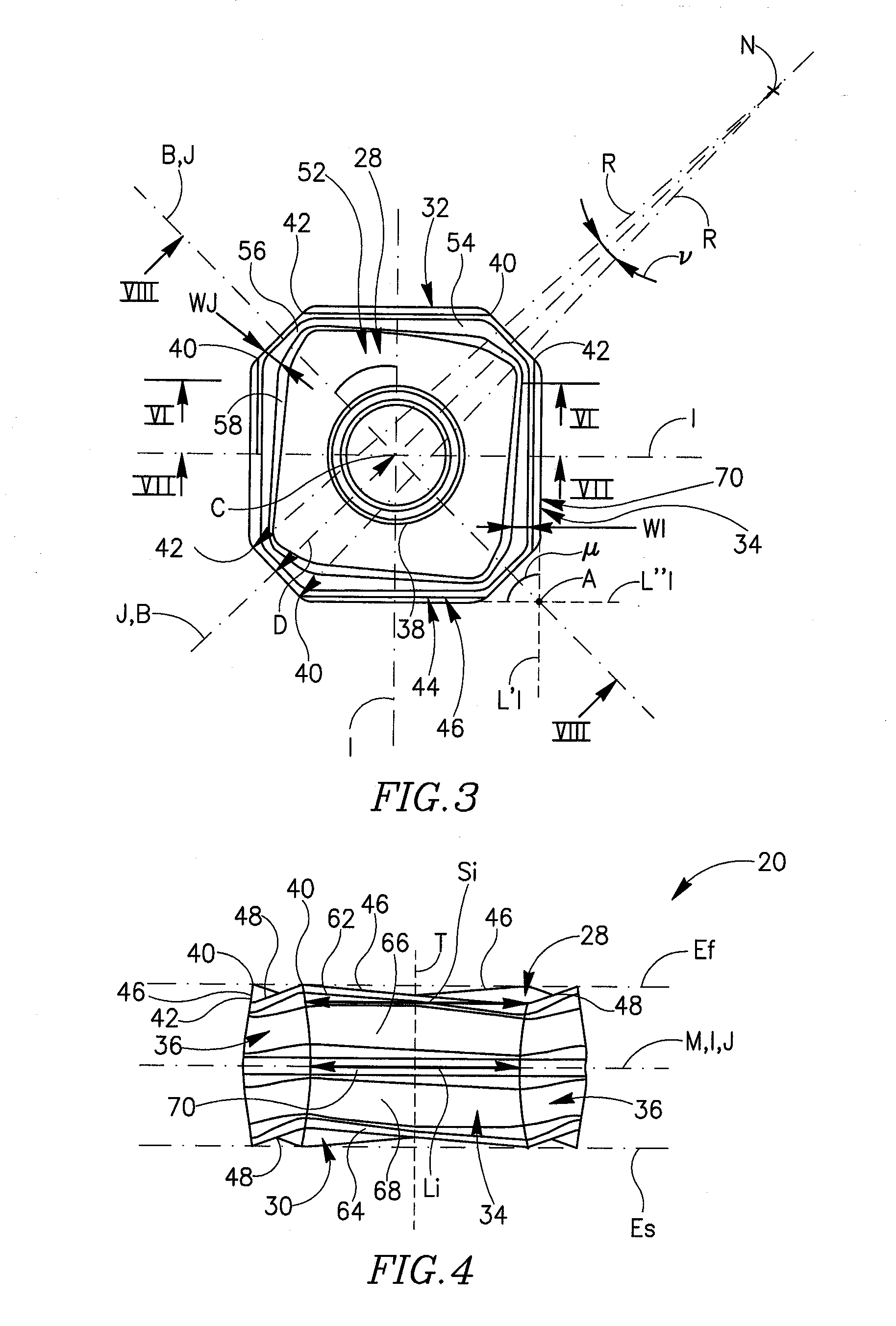 Cutting Insert Having Cylindrically Shaped Side Surface Portions