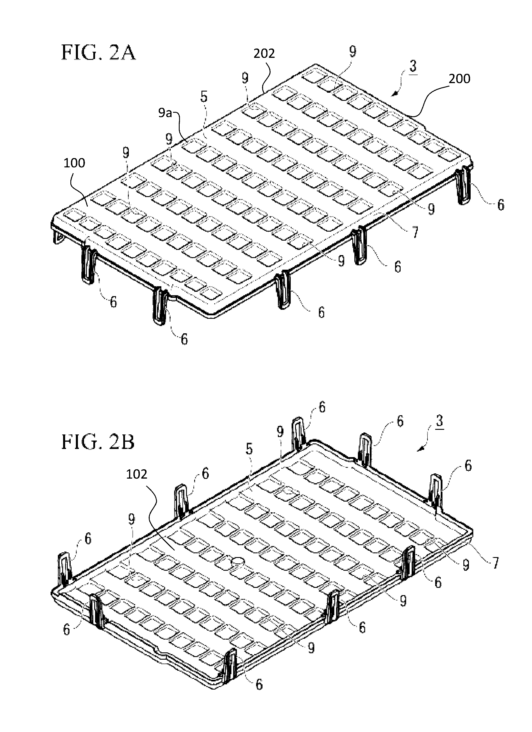 Resin casing