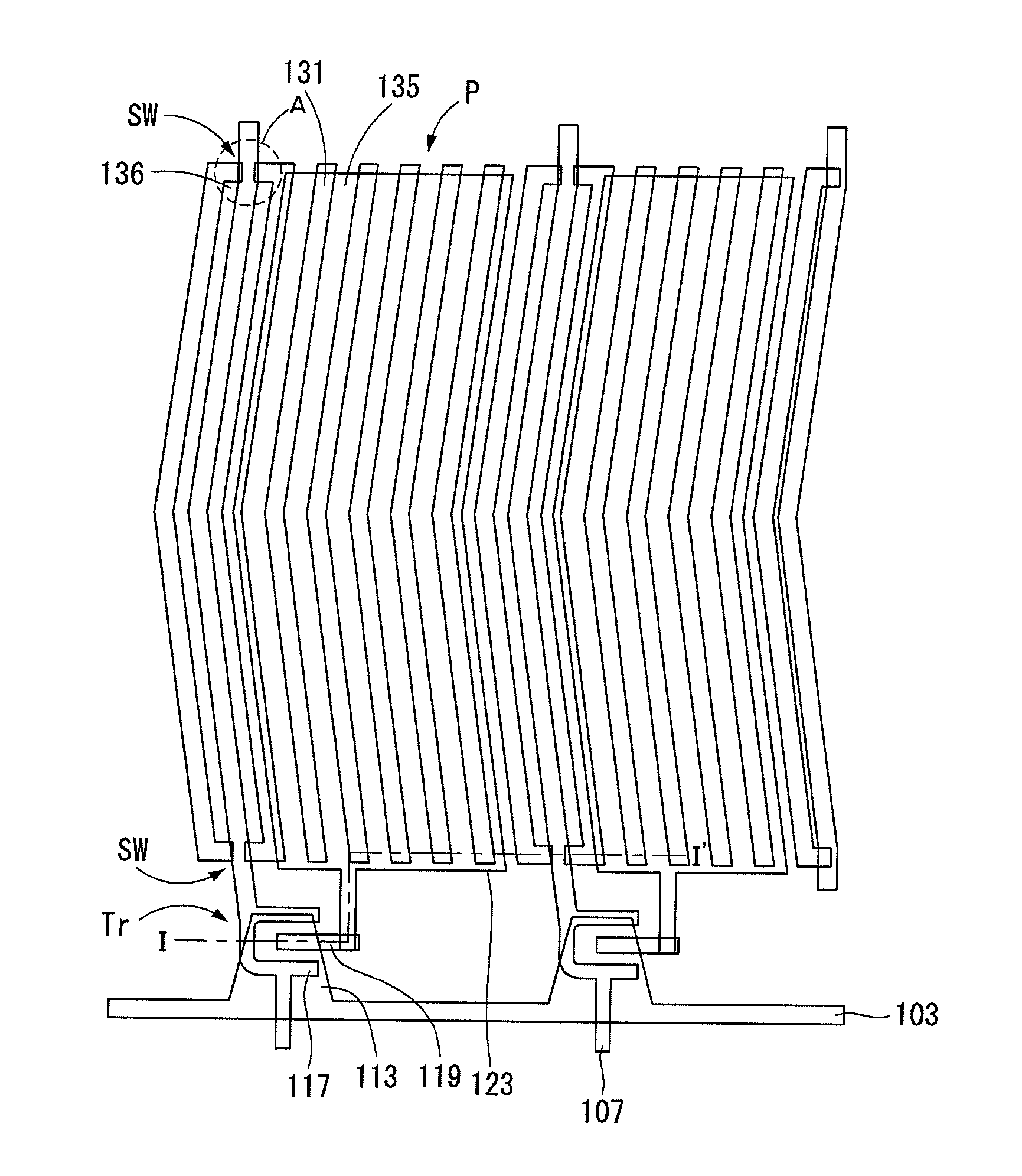 Liquid crystal display array substrate and method for manufacturing the same