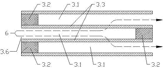 Automobile tail gas purifier and coating process of honeycomb carrier