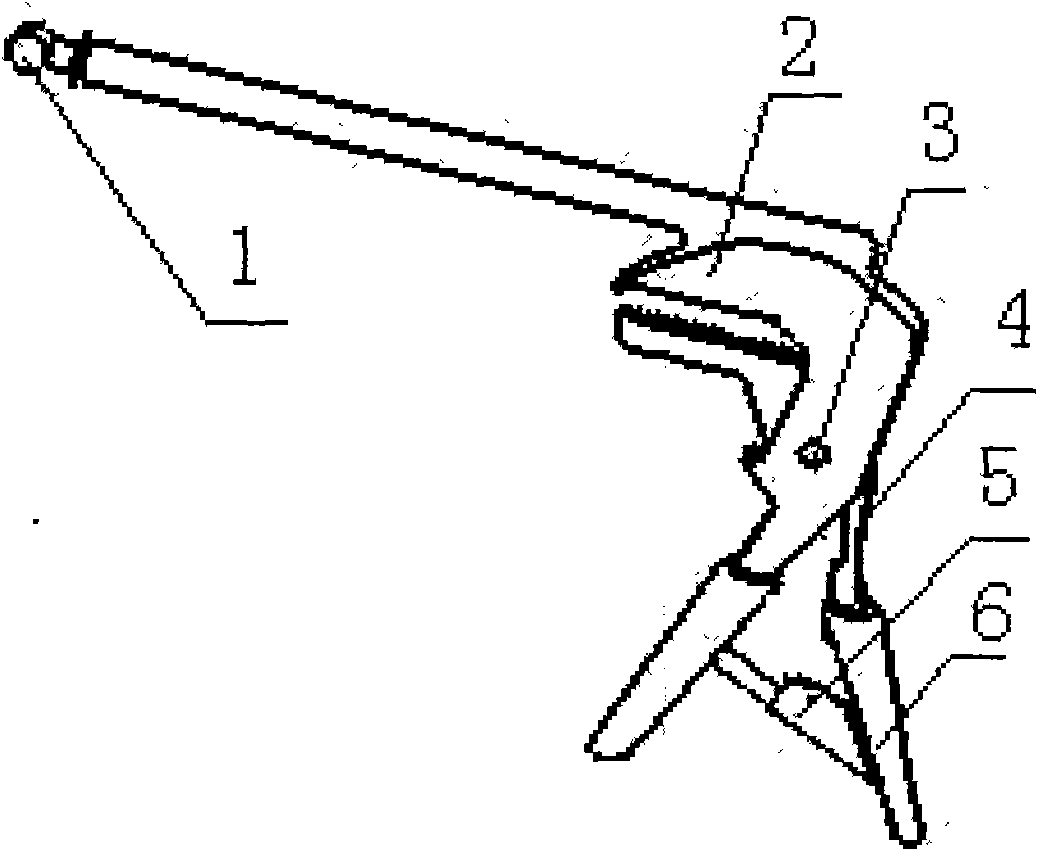 Rapid measurement device of speed of automobile engine